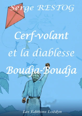 image femme avec cerf volant